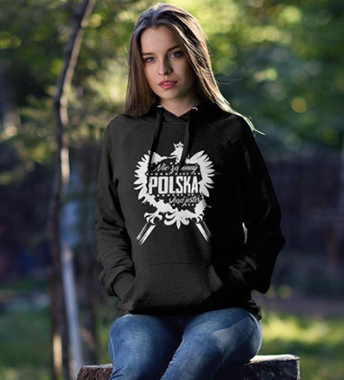 Damska bluza z kapturem NIE ZAPOMNIJ